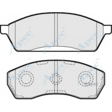PAD919 APEC Комплект тормозных колодок, дисковый тормоз