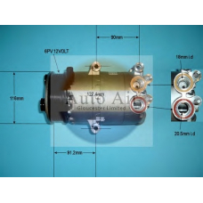 14-0326 AUTO AIR GLOUCESTER Компрессор, кондиционер