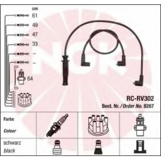 8267 NGK Комплект проводов зажигания