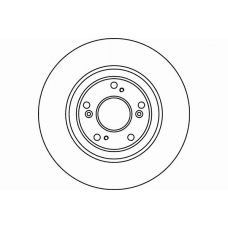 MDC1621 MINTEX Тормозной диск