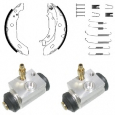 KP983 DELPHI Комплект тормозных колодок