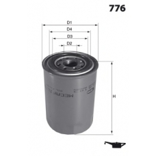 ELH4282 MECAFILTER Масляный фильтр