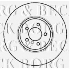 BBD5767S BORG & BECK Тормозной диск