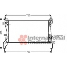 60172385 SCHLIECKMANN Радиатор, охлаждение двигателя