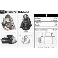 DRS3273 DELCO REMY Стартер