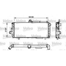 810948 VALEO Радиатор, охлаждение двигателя