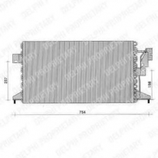 TSP0225247 DELPHI Конденсатор, кондиционер