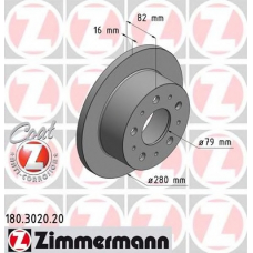 180.3020.20 ZIMMERMANN Тормозной диск