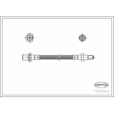 19030453 CORTECO Тормозной шланг