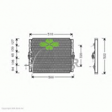 94-6071 KAGER Конденсатор, кондиционер