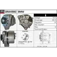 DRA4590 DELCO REMY Генератор