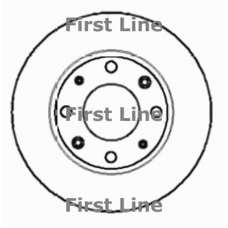FBD309 FIRST LINE Тормозной диск