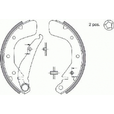 18492736540 S.b.s. Комплект тормозных колодок