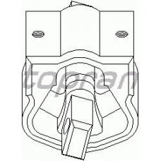 401 251 TOPRAN Подушка, автоматическая коробка передач