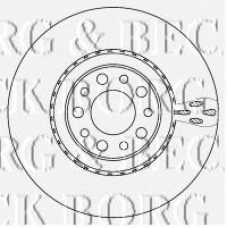 BBD5930S BORG & BECK Тормозной диск