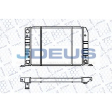 RA0010060 JDEUS Радиатор, охлаждение двигателя