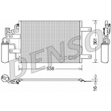 DCN20025 DENSO Конденсатор, кондиционер