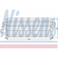 94360 NISSENS Конденсатор, кондиционер