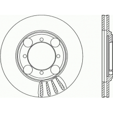 BDR1193.20 OPEN PARTS Тормозной диск