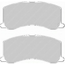 FSL1100 FERODO Комплект тормозных колодок, дисковый тормоз