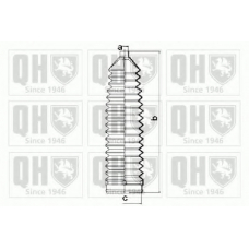 QG1410 QUINTON HAZELL Комплект пылника, рулевое управление