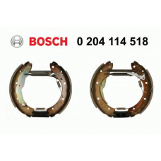 0 204 114 518 BOSCH Комплект тормозных колодок