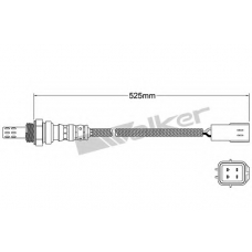 250-24750 WALKER Лямбда-зонд