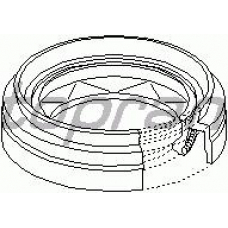 206 471 TOPRAN Уплотняющее кольцо, дифференциал