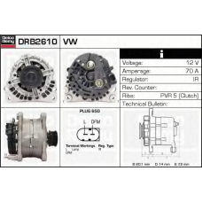 DRB2610 DELCO REMY Генератор