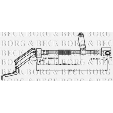 BBH6931 BORG & BECK Тормозной шланг