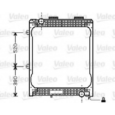 733430 VALEO Радиатор, охлаждение двигателя