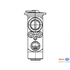 8UW 351 239-361 HELLA Расширительный клапан, кондиционер