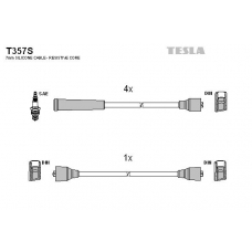 T357S TESLA Комплект проводов зажигания