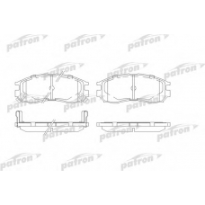 PBP764 PATRON Комплект тормозных колодок, дисковый тормоз