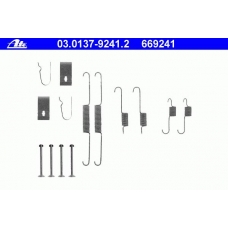 03.0137-9241.2 ATE Комплектующие, тормозная колодка