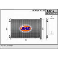 53312 AHE Конденсатор, кондиционер