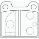 MDB1089 MINTEX Комплект тормозных колодок, дисковый тормоз