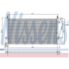 94578 NISSENS Конденсатор, кондиционер