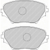 FSL1514 FERODO Комплект тормозных колодок, дисковый тормоз