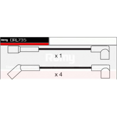 DRL735 DELCO REMY Комплект проводов зажигания