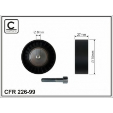 226-99 CAFFARO Паразитный / ведущий ролик, поликлиновой ремень