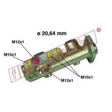 PF295 fri.tech. Главный тормозной цилиндр