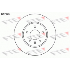 BS7149 FTE Тормозной диск