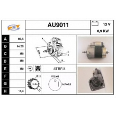 AU9011 SNRA Стартер