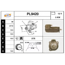 PL9420 SNRA Стартер