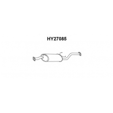 HY27085 VENEPORTE Предглушитель выхлопных газов