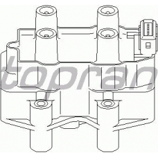 720 313 TOPRAN Катушка зажигания
