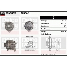 DRA0855 DELCO REMY Генератор