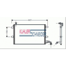 1320021 KUHLER SCHNEIDER Конденсатор, кондиционер