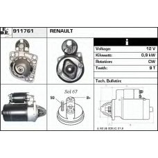 911761 EDR Стартер